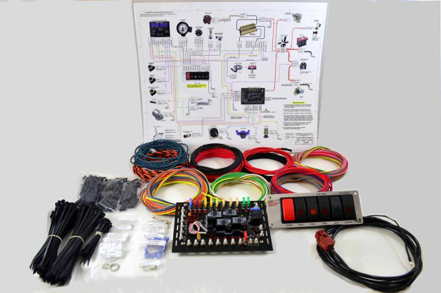 K&R Super Duty Race Wiring Harness All Out Race Cars Or Offroad Vehicles   USA
